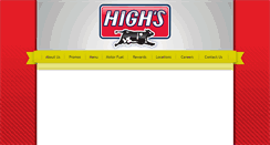 Desktop Screenshot of highsstores.com