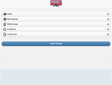 Tablet Screenshot of highsstores.com